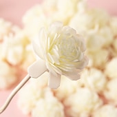 economico Piante e Fiori Artificiali-Diffusore di deodorante per ambienti a forma di fiore artificiale, decorazione ad espansione di profumo non infiammabile, diffusore di fragranze in PE per casa, soggiorno, bagno, matrimonio,