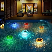 cheap Underwater Lights-2 Pcs Underwater Lights Floating Bathtub Lights with Colorful Fish Pattern Pool Lights for Glowing Bath Toys Aquarium Holiday Party Decoration