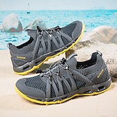 cheap Men&#039;s Sneakers-Men&#039;s Breathable Hiking Shoes with Cushioned Support, Slip-Resistant Sole and Quick-Dry Technology - Ideal for Adventure and Trekking