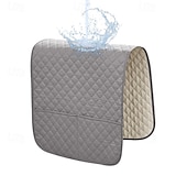 abordables Funda para sillón reclinable-Funda de reposabrazos impermeable de color burdeos para sofá, funda de respaldo para reposabrazos de sofá, protector suave para sillas, sofá, sillón, fundas para sofá reclinable