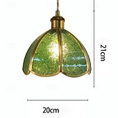 abordables Suspension-20 cm Design de Lanterne Suspendue Formes Géométriques Suspension Métal Verre Style Artistique Style Formel Le style rétro ancien Rustique 110-120V 220-240V