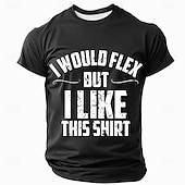 Herren Lustiger Slang T Shirt Kurzarm T-Shirt 3D-Druck Rundhalsausschnitt Hemd Mode Täglich Lustig Straße Lässig Täglich Schwarz Rote Blau Sommer Frühling Ganzjahres Bekleidung S M L XL XXL XXXL preiswerte Lustige T-Shirts für Männer-Herren Lustiger Slang T Shirt Kurzarm T-Shirt 3D-Druck Rundhalsausschnitt Hemd Mode Täglich Lustig Straße Lässig Täglich Schwarz Rote Blau Sommer Frühling Ganzjahres Bekleidung S M L XL XXL XXXL