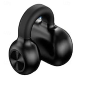 abordables Écouteurs Bluetooth sans fil-Écouteurs à clip ouverts Bluetooth 5.3 Z28 – Écouteurs TWS véritable sans fil avec micro faible latence son HiFi design léger crochets d&#039;oreille pour le sport compatible iOS/Android