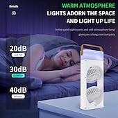 cheap Fans-Portable Dual Head Mist Fan with Humidifier, USB Rechargeable Cooling Fan with 3 Speeds and LED Light for Home Office Travel