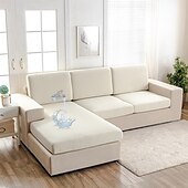 billige Sofa trekk-elastisk vanntett sofa putetrekk jacquard tykt sofa setetrekk for stue slipcover sofatrekk møbelbeskytter sofatrekk
