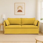cheap Sofa Cover-Sofa Cover Suitable For BACKSÄLEN Sofa Solid Color Quilted Slipcovers