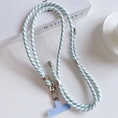 お買い得  携帯電話用ストラップとリストストラップ-調節可能な携帯電話用ストラップ（金属製クリップとパッチ付き） - 携帯電話ケース用のシンプルなネックロープ