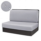 economico Copridivano-Copricuscini per dinette per camper in seta di latte elasticizzata e impermeabile, dal design spesso, resistente e antiscivolo, facili da pulire, adatti a tutte le stagioni, per sedili di camper.