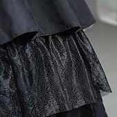 levne Šaty-Rokoko Viktoria Tarzı 18. století Šaty Kostým na Večírek Maškarní Volánkový rukáv Marie Antonietta Maškarní kostým Dámské Královský Karneval Výkon Párty a večer Dospělé Šaty