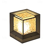 ieftine Lumină pe drum-Lumini de perete LED moderne pentru exterior, alb cald, simplitate, IP54, impermeabile, lampă de grădină, lumini de cale, lămpi moderne pentru terasă și curte, corpuri de iluminat exterioare pentru