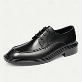 levne Klasické Společenské Boty-Pánské leštěné hnědé kožené nazouvací boty – elegantní a pohodlná obuv na večerní večírky, společenské tance a slavnostní události