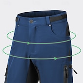 baratos Clássico-Homens Shorts táticos Bermuda Cargo Calção Shorts de Trilha Bolso Com Zíper Bolso multi Bloco de cor Conforto Vestível Comprimento do joelho Ao ar livre Esporte Diário Moda Casual Preto Azul Marinho