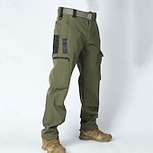 cheap Cargo Pants-Men&#039;s Cargo Pants Tactical Pants Trousers Buttons Multi Pocket Plain Wearable Outdoor Daily Camping &amp; Hiking Fashion Classic Black Camouflage
