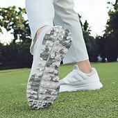 cheap Men&#039;s Golf Shoes-Men&#039;s Black and Gray Golf Shoes with Non-Slip Sole - Comfortable and Durable Footwear for Professional Golfers