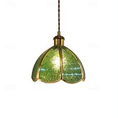 abordables Suspension-20 cm Design de Lanterne Suspendue Formes Géométriques Suspension Métal Verre Style Artistique Style Formel Le style rétro ancien Rustique 110-120V 220-240V