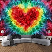preiswerte Kunst Wandteppiche-Juni Pride Monat Regenbogen Krawatte Farbstoff hängen Wandteppich Wandkunst große Wandteppich Wandbild Dekor Fotografie Hintergrund Decke Vorhang Haus Schlafzimmer Wohnzimmer Dekoration