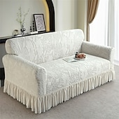 economico Copridivano-Copridivano Floreale Jacquard Jacquard Copriletto