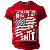  4 juillet 2026 250e Jour du Souvenir T-shirt à manches courtes graphique designer patriote décontracté de rue