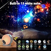 お買い得  スマートライト-ギャラクシープロジェクター 13 in 1 HD プラネタリウム 寝室用スタープロジェクター スタープロジェクター ギャラクシーライト Bluetoothスピーカー付き &amp;ホワイトノイズリモコン/自動オフタイマー付き宇宙銀河ランプ、子供へのプレゼント、室内装飾