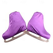 cheap Figure Skating Accessories-Men&#039;s Women&#039;s Ice Skating Accessories claret Black White Inelastic Training Practice Competition Skating Wear Classic Figure Skating