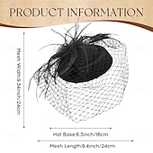 halpa Juhlahatut-fascinator-hattu, huntu, höyhen, fascinator-teetuoksu, morsiushuntu, retrohattu, rasiahattu, derby-hatut naisille