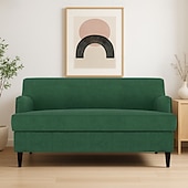 Capa de sofa Côr Sólida Acolchoado Veludo Capas de Sofa baratos Cobertura de Sofa-Capa de sofa Côr Sólida Acolchoado Veludo Capas de Sofa