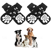 economico Stivali &amp; Protettori per Zampe-Calzini antiscivolo per cani per evitare che si lecchino le zampe, scarpe per cani per pavimenti caldi, stivaletti per cani di piccola, media e grande taglia, stivali con controllo della trazione per