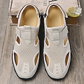cheap Men&#039;s Sneakers-Men&#039;s Sporty Outdoor Slip-On Shoes with Ventilated Upper and Anti-Slip Sole - Ideal for Summer, Beach and Water Sports