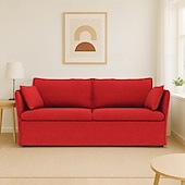 cheap Sofa Cover-Sofa Cover Suitable For BACKSÄLEN Sofa Solid Color Quilted Slipcovers