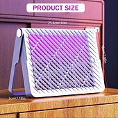 cheap Bug Zapper-USB Electric Mosquito Killer Lamp Indoor &amp; Outdoor Efficient 365nm Light Trap with Body Temperature Simulation &amp; Co2 Emission - Kid &amp; Pet Safe - Suitable for Home, Office &amp; Garden