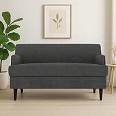 お買い得  ソファカバー-ロックショーンソファ用無地キルティングスリップカバー