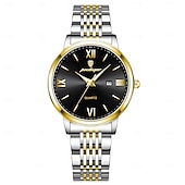 abordables Montres à quartz-Montre femme 706 en acier inoxydable étanche – design rétro ultra fin, cadran lumineux, montre-bracelet à quartz élégante pour le travail et le quotidien