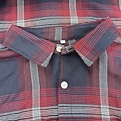 ieftine cămașă cu nasturi pentru bărbați-Bărbați Cămașă Cămașă de vară Cămașă casual Cămașă de plajă Camașă cu nasturi Negru Roșu-aprins Albastru piscină Manșon scurt Plisat Rever Vacanță Hawaiian Îmbrăcăminte Poliester Modă Casual