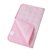 billige Kjølematte-kjølematte for hunder - øyeblikkelig kjølende kjæledyrseng for hunder &amp;katter giftfri &amp;Maskinvaskbar sklisikker kjølig matte med bunn for innendørs bruk &amp;reisebruk