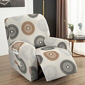 baratos Cobertura de Sofa-capa reclinável floral capa para chaise longue capa com estampa geométrica