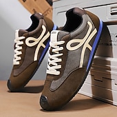 preiswerte Sneaker für Herren-weiße sportliche Herren-Sneaker mit roten und blauen Akzenten – lässig, leicht, ideal für einen aktiven Lebensstil und Outdoor-Aktivitäten