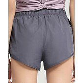 baratos Saias e Skorts Femininos-Mulheres Saias de tênis com shorts Com Cordão Respirável Secagem Rápida Ioga Tênis Pickleball Cor Sólida Local Preto Branco Cinzento Elastano Roupas de tênis