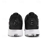 cheap Men&#039;s Golf Shoes-Men&#039;s White Golf Shoes with Multi-Traction Sole - Lightweight, Breathable Design for Outdoor Sports