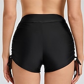 رخيصةأون ملابس ركوب الأمواج للرجال-نسائي شورتات التزلج شورتات السباحة لون سادة سريع جاف متنفس ملابس السباحة قيعان تزلج على الماء شاطئ الرياضات المائية الصيف