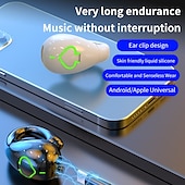 cheap TWS True Wireless Headphones-AX11 TWS Ear Clip Wireless Earbuds – Bluetooth 5.3 Headphones for Sports, Gaming, Hands-Free Calls, Mobile &amp; Travel Use for iOS Android