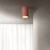 economico Lampade da soffitto con dimmer-Plafoniera a LED a 1 luce, in metallo e pietra, con montaggio a filo, per corridoio, veranda, bar, loft creativo, lampade da balcone 110-240 V