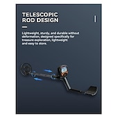 economico Attività all&#039;Aperto-Nuovo metal detector portatile md-810: strumento di ricerca di tesori all&#039;aperto ad alta precisione per oro, argento, rame e ferro