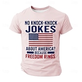 cheap Patriotic Veteran T shirts-Patriotic T Shirts For Men Local Egg T Shirt Short Sleeve T shirt 3D Print Crew Neck Shirt Military Funny Political T Shirt Street Casual Daily Black Blue Green Summer Spring Clothing Apparel S M L