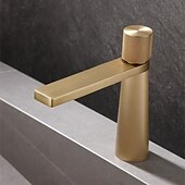 cheap Bathroom Sink Faucets-Bathroom Sink Faucet - Waterfall Electroplated Centerset Single Handle One HoleBath Taps