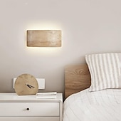economico Luci da parete-Applique da parete a LED in pietra Wabi-Sabi, luce d&#039;atmosfera a LED, lampada da scala, cortile, balcone retrò, bagno, 110-240 V