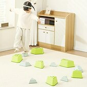 cheap Outdoor Activity-Kids Tactile Reef Stepping Stones - Sensory Integration Training River Crossing Stones for Ages 3-4