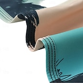 baratos Calções Elite Masculinos-Homens Calção Shorts de praia Bolsos Com Cordão Imprimir Gráfico Folha Árvore Respirável Secagem Rápida Comprimento do joelho Ao ar livre Férias Casa Férias Estilo Étnico Azul Céu Azul escuro