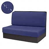 economico Copridivano-Copricuscini per dinette per camper in seta di latte elasticizzata e impermeabile, dal design spesso, resistente e antiscivolo, facili da pulire, adatti a tutte le stagioni, per sedili di camper.
