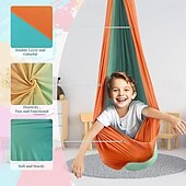 economico Attività all&#039;Aperto-oscillazione sensoriale per bambini e adulti in grado di ospitare 300 libbre di oscillazione sensoriale interna ed esterna trattamento a doppio strato per bambini con autismo incluso kit di