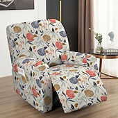 baratos Cobertura de Sofa-capa reclinável floral capa para chaise longue capa com estampa geométrica
